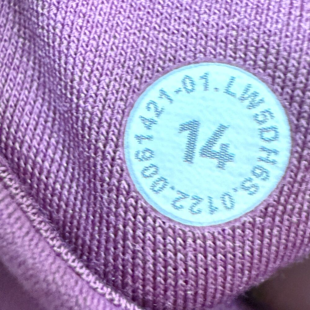 Women Lululemon Align High-Rise Jogger 28" Vintage Plum Size 14 Yoga Athleisure - Picture 6 of 8